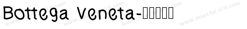Bottega Veneta字体转换